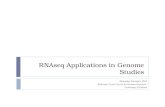 RNAseq Applications in Genome Studies Alexander Kanapin, PhD Wellcome Trust Centre for Human Genetics, University of Oxford.