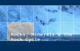 Rocks, Minerals & the Rock Cycle. Section 1 Minerals and Mineral Resources Objectives Define the term mineral. Explain the difference between a metal.