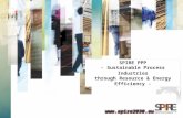 SPIRE PPP - Sustainable Process Industries through Resource & Energy Efficiency - .