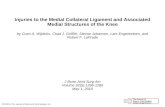 Injuries to the Medial Collateral Ligament and Associated Medial Structures of the Knee by Coen A. Wijdicks, Chad J. Griffith, Steinar Johansen, Lars Engebretsen,