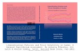 Liberalization Policies and Price Volatility in Sudan: A General Equilibrium Assessment. By Azharia Elbushra, Ali Salih & Khalid Siddig, Salih. Harvard.