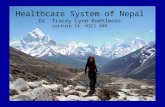 Healthcare System of Nepal Dr. Tracey Lynn Koehlmoos Lecture 14 HSCI 609.