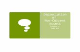 Depreciation of Non-Current Assets Chapter 11 Part One.