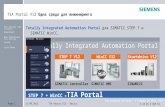 For internal use only / © Siemens AG 2012. All Rights Reserved. I IA AS S SUP FAPage 115.09.2012TIA Portal V12 - Basics Live-Demo TIA Portal views New.