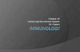 Chapter 19 Cancer and the Immune System Dr. Capers.