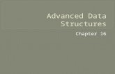 Chapter 16.  Data structures that take control of organizing elements  Elements not in fixed positions  Advantage – better performance Adding Removing.