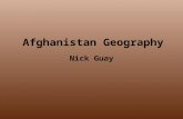 Afghanistan Geography Nick Guay. Terrain and agriculture Afghanistan is situated in the interior of Asia, lying on the Iranian Plateau. It is a country.
