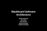 Blackboard Software Architecture Adriana Contreras Alex Garcia Karen Richart Begoña Beorlegui Heriberto Gonzalez.