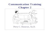 Communication Training Chapter 2 Perry C. Hanavan, Au.D.
