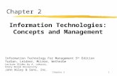 Chapter 21 Information Technology For Management 5 th Edition Turban, Leidner, McLean, Wetherbe Lecture Slides by A. Lekacos, Stony Brook University John.