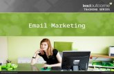 Email Marketing TRAINING SERIES. Email Marketing TRAINING SERIES In this webinar, we will cover: Fundamentals of email marketing Creating and sending.
