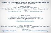 Dynamic Lag Structure of Deposits and Loans Interest Rates and Business Cycles Formation BIJAN BIDABAD WSEAS Post Doctorate Researcher No. 2, 12th St.,