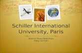 Schiller International University, Paris Alexine Fiona Rodenhuis Paley Fairman.