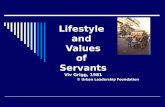 Lifestyle and Values of Servants Viv Grigg, 1981 © Urban Leadership Foundation.