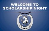 WELCOME TO SCHOLARSHIP NIGHT Scholarships Grants College Work Study (CWS) Loans Ways to Pay for College.