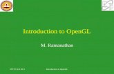 Introduction to OpenGL M. Ramanathan STTP CAD 2011Introduction to OpenGL