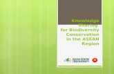 Knowledge Sharing for Biodiversity Conservation in the ASEAN Region.