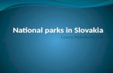 Laura Mihoková 3.A. Content High Tatras Low Tatras Big Fatra Little Fatra Pieniny Poloniny Slovak Paradise Muran platean Slovak karst.