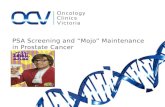PSA Screening and “Mojo” Maintenance in Prostate Cancer.