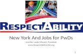 11 New York And Jobs for PwDs Jennifer Laszlo Mizrahi, President .