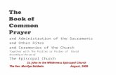And Administration of the Sacraments and Other Rites and Ceremonies of the Church Together with The Psalter or Psalms of David According to the use of.