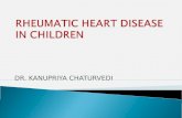 DR. KANUPRIYA CHATURVEDI.  To know about the epidemiology of the disease  To understand the pathogenesis of rheumatic heart disease  To know about.