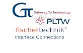 Fischertechnik ® Interface Connections. The Serial Interface Connects the Computer with the fischertechnik ® model. 02 04 06 08 01 03 05 07.