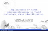 © 2012 HORIBA Scientific. All rights reserved. Applications of Raman microspectroscopy to fluid inclusions phase identification. S. Mamedov *, R. S. Darling.