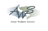 Army Welfare Service. ARMY WELFARE SERVICE ANDOVER AREA PERSONAL SUPPORT.