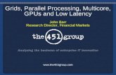 Grids, Parallel Processing, Multicore, GPUs and Low Latency John Barr Research Director, Financial Markets.
