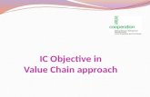IC Objective in Value Chain approach. Making value chain work for the poor.