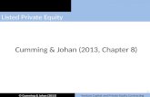 © Cumming & Johan (2013)Venture Capital and Private Equity Contracting Listed Private Equity Cumming & Johan (2013, Chapter 8) 1.