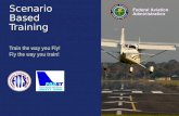 Scenario Based Training Train the way you Fly! Fly the way you train!