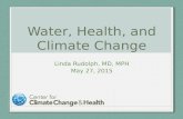 Water, Health, and Climate Change Linda Rudolph, MD, MPH May 27, 2015.
