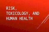RISK, TOXICOLOGY, AND HUMAN HEALTH. 1. What do you think is the single biggest threat to your life? 2. What do you think is the single biggest threat.