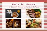 Meals in France by Déborah Régnier and Victoria Gallaire.