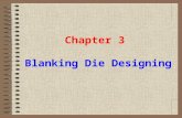 Chapter 3 Blanking Die Designing. 3.1 Stamping machine and die.