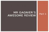 Part 1 MR GAGNIER’S AWESOME REVIEW. Themes:  How did we choose to become independent?  Why did we choose representative democracy?  What are the elements.