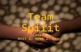 Team Spirit My SideWalks Level B Unit 2, Week 2, Day 2.
