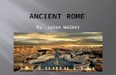 By: Jalen Walker  Geography of Rome is characterized by the Seven Hills and The Tiber River. Rome city situated on the eastern banks of river Tiber.