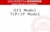 OIS Model TCP/IP Model 1. OSI Model The Open Systems Interconnection (OSI) model a conceptual model characterizes and standardizes the internal functions.