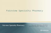 Fairview Specialty Pharmacy Fairview Pharmacy Services, LLC.