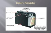 An automotive battery is an electrochemical device that produces and stores electricity. A battery only produces direct current DC electricity. When discharging.