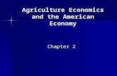 Agriculture Economics and the American Economy Chapter 2.