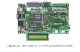 Figure 1.1 The Altera UP 3 FPGA Development board.