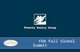 1 PRG Phoenix Realty Group FOA Fall Global Summit.