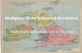 Industrialization in Great Britain. Pre-industrial Society Small, rural communities Life revolved around farming Incomes were very low causing malnourishment.