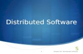 Distributed Software Chapter 18 - Distributed Software1.