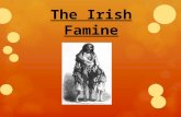 The Irish Famine. We Are Learning To... Develop skills of enquiry by investigating the causes of the famine.