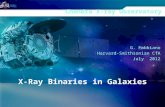 Chandra X-ray Observatory G. Fabbiano Harvard-Smithsonian CfA July 2012.